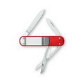 Money Clip Swiss Army Knife - Red Alox